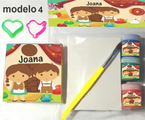 Kit Massinha e Pintura-joão e Maria