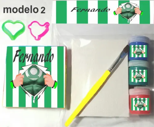 Kit Massinha e Pintura-lanterna Verde