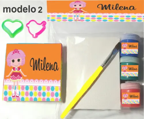 Kit Massinha e Pintura-lalaloopsy