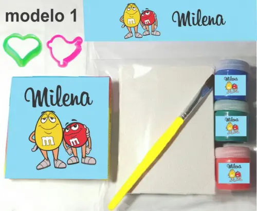 Kit Massinha e Pintura-m&m