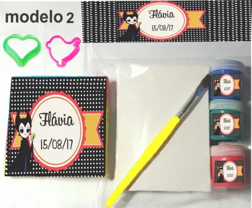 Kit Massinha e Pintura-malevola