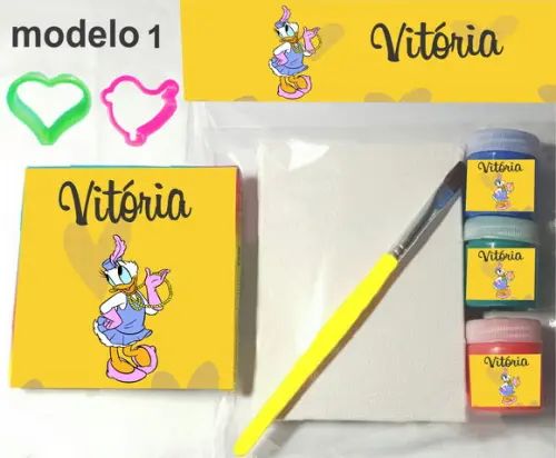 Kit Massinha e Pintura-margarida