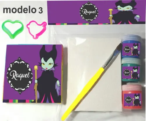 Kit Massinha e Pintura-malevola