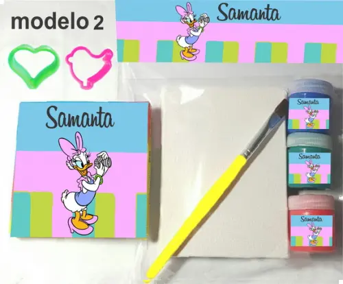 Kit Massinha e Pintura-margarida