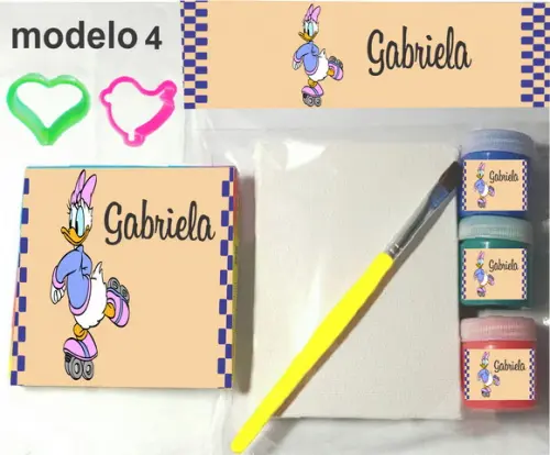 Kit Massinha e Pintura-margarida