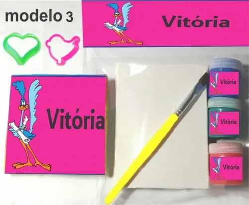 Kit Massinha e Pintura-papaleguas