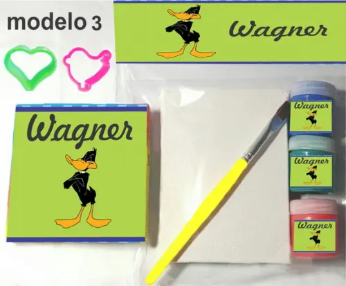 Kit Massinha e Pintura-patolino