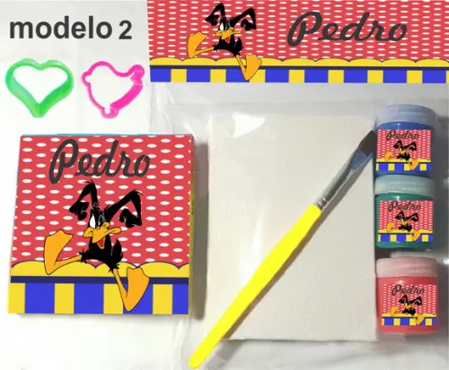 Kit Massinha e Pintura-patolino