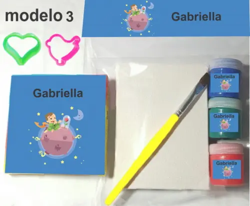 Kit Massinha e Pintura-pequeno Príncipe