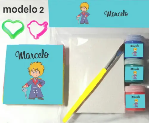 Kit Massinha e Pintura-pequeno Príncipe
