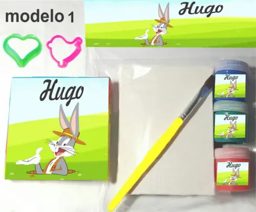 Kit Massinha e Pintura-pernalonga