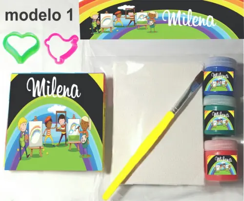 Kit Massinha e Pintura-pintando o 7