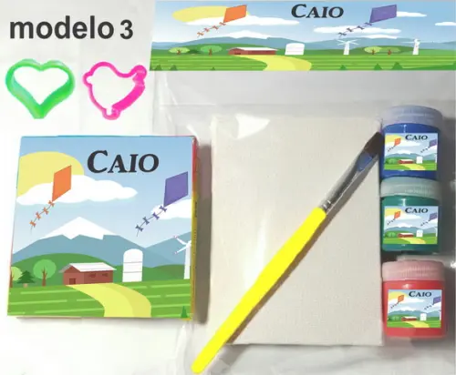 Kit Massinha e Pintura-pipa e Catavento