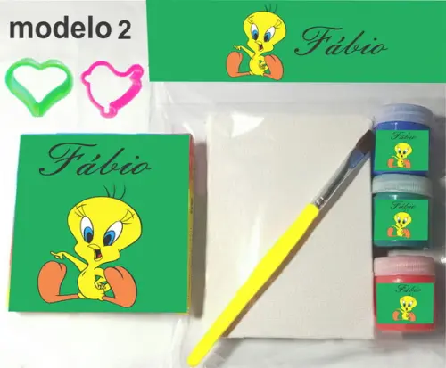 Kit Massinha e Pintura-piu Piu