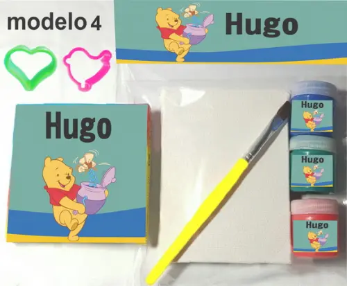 Kit Massinha e Pintura-pooh