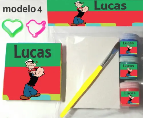 Kit Massinha e Pintura-popai