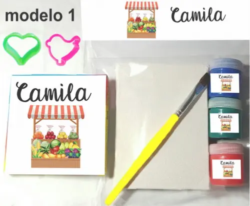 Kit Massinha e Pintura-quitandinha