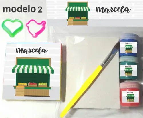 Kit Massinha e Pintura-quitandinha