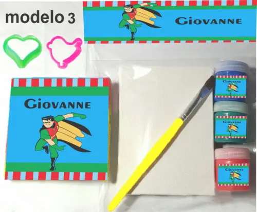 Kit Massinha e Pintura-robin