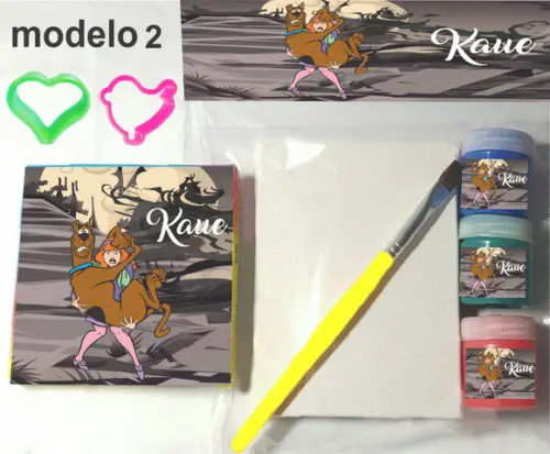 Kit Massinha e Pintura-scooby Doo