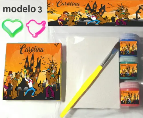 Kit Massinha e Pintura-scooby Doo