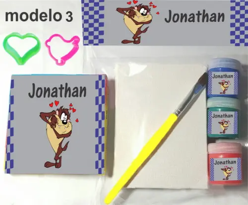 Kit Massinha e Pintura-taz Mania