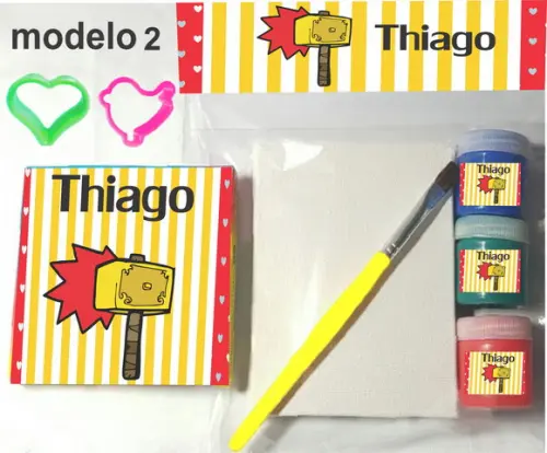 Kit Massinha e Pintura-thor