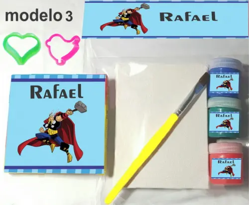 Kit Massinha e Pintura-thor