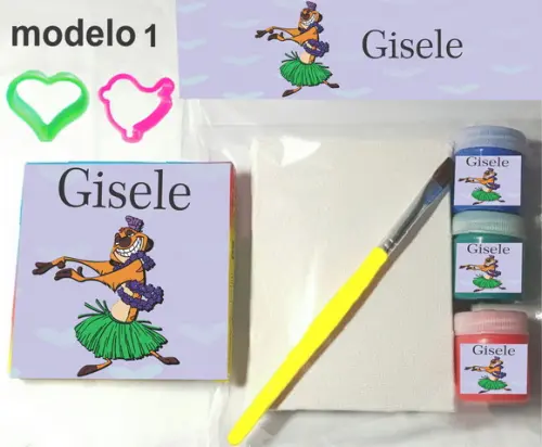 Kit Massinha e Pintura-timão