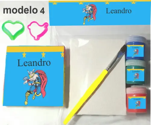 Kit Massinha e Pintura-thor