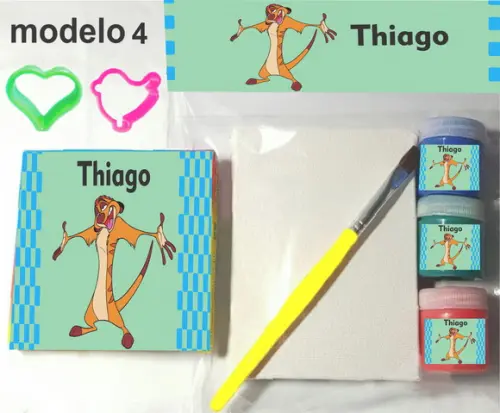 Kit Massinha e Pintura-timão