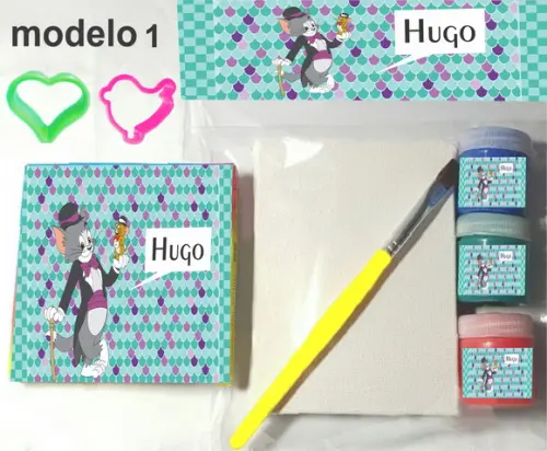 Kit Massinha e Pintura-tom e Jerry