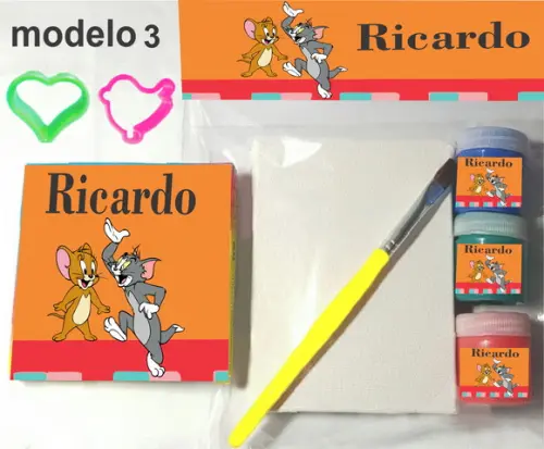 Kit Massinha e Pintura-tom e Jerry