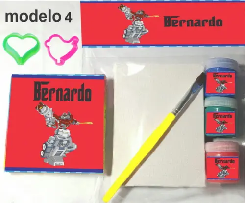 Kit Massinha e Pintura-transformers