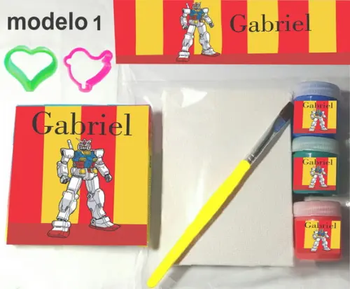 Kit Massinha e Pintura-transformers