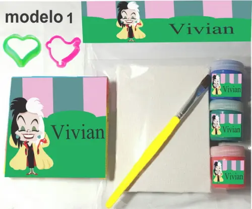 Kit Massinha e Pintura-vilões