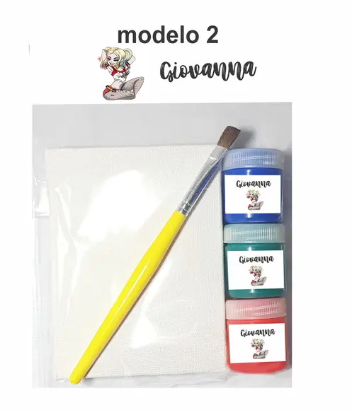 Kit Pintura-arlequina
