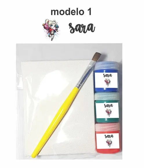 Kit Pintura-arlequina