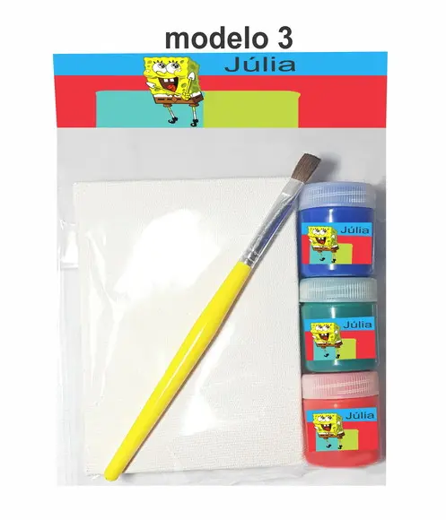 Kit Pintura-bob Esponja