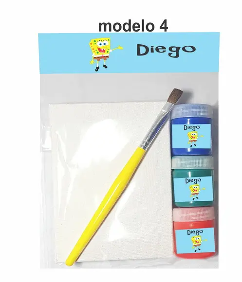 Kit Pintura-bob Esponja
