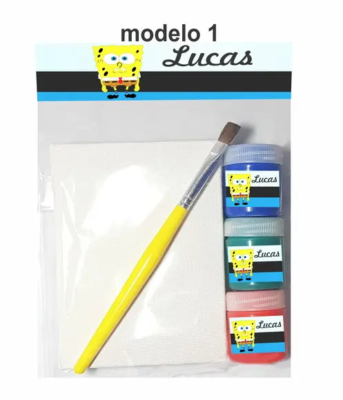 Kit Pintura-bob Esponja