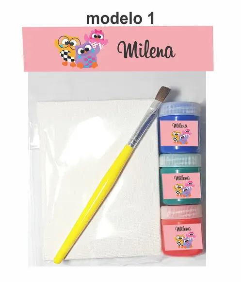 Kit Pintura-bubu e as Corujinhas