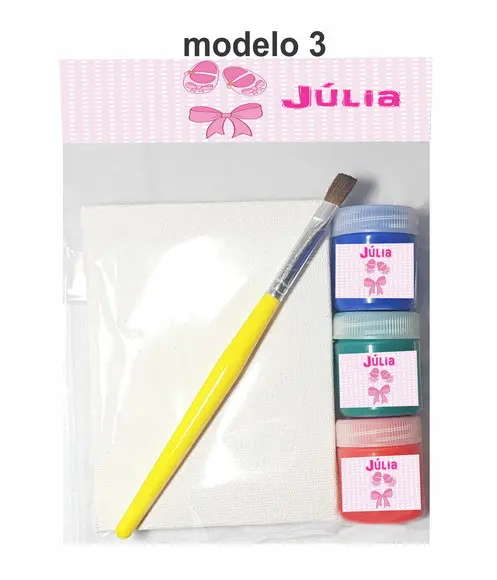 Kit Pintura-chá de Bebê