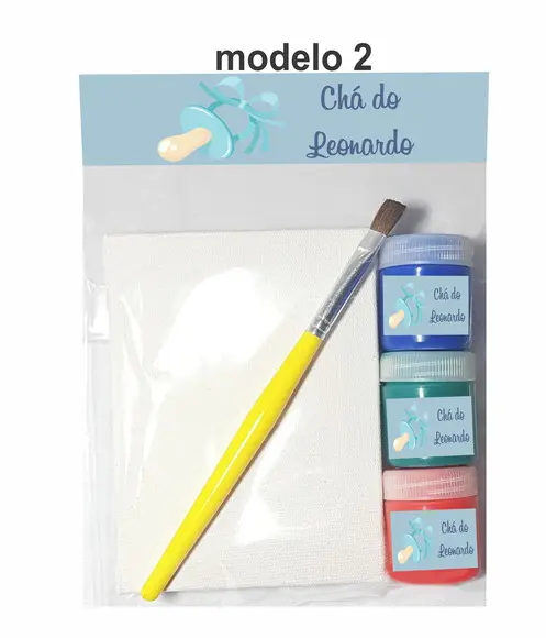 Kit Pintura-chá de Bebê