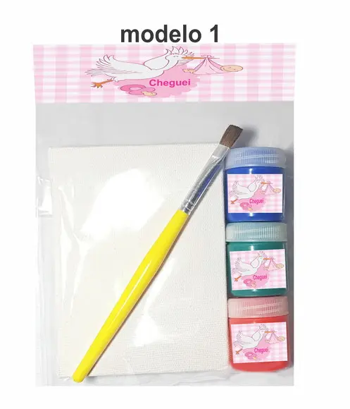 Kit Pintura-chá de Bebê