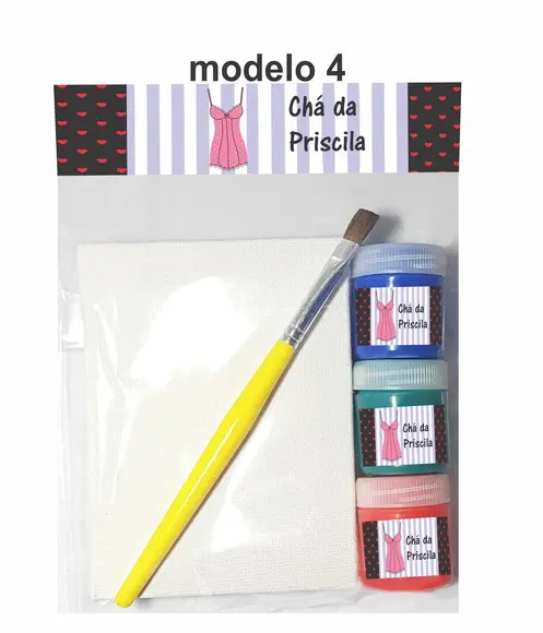 Kit Pintura-chá de Lingerie#2