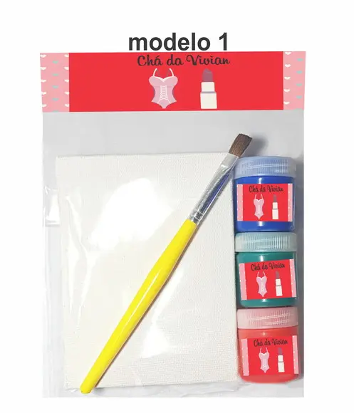 Kit Pintura-chá de Lingerie#2