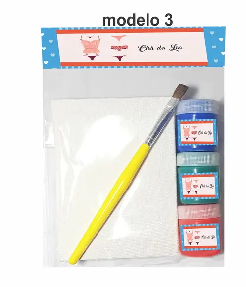 Kit Pintura-chá de Lingerie#2