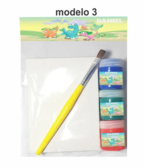 Kit Pintura-dinossauro