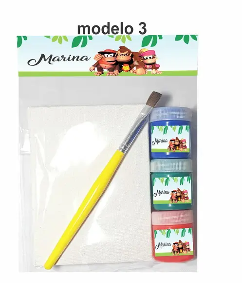 Kit Pintura-donkey Kong